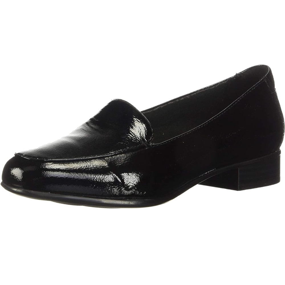 Clarks Juliet Lora 9.5 medium in Black Patent Leather